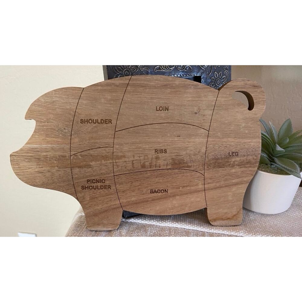 Pig cutting board